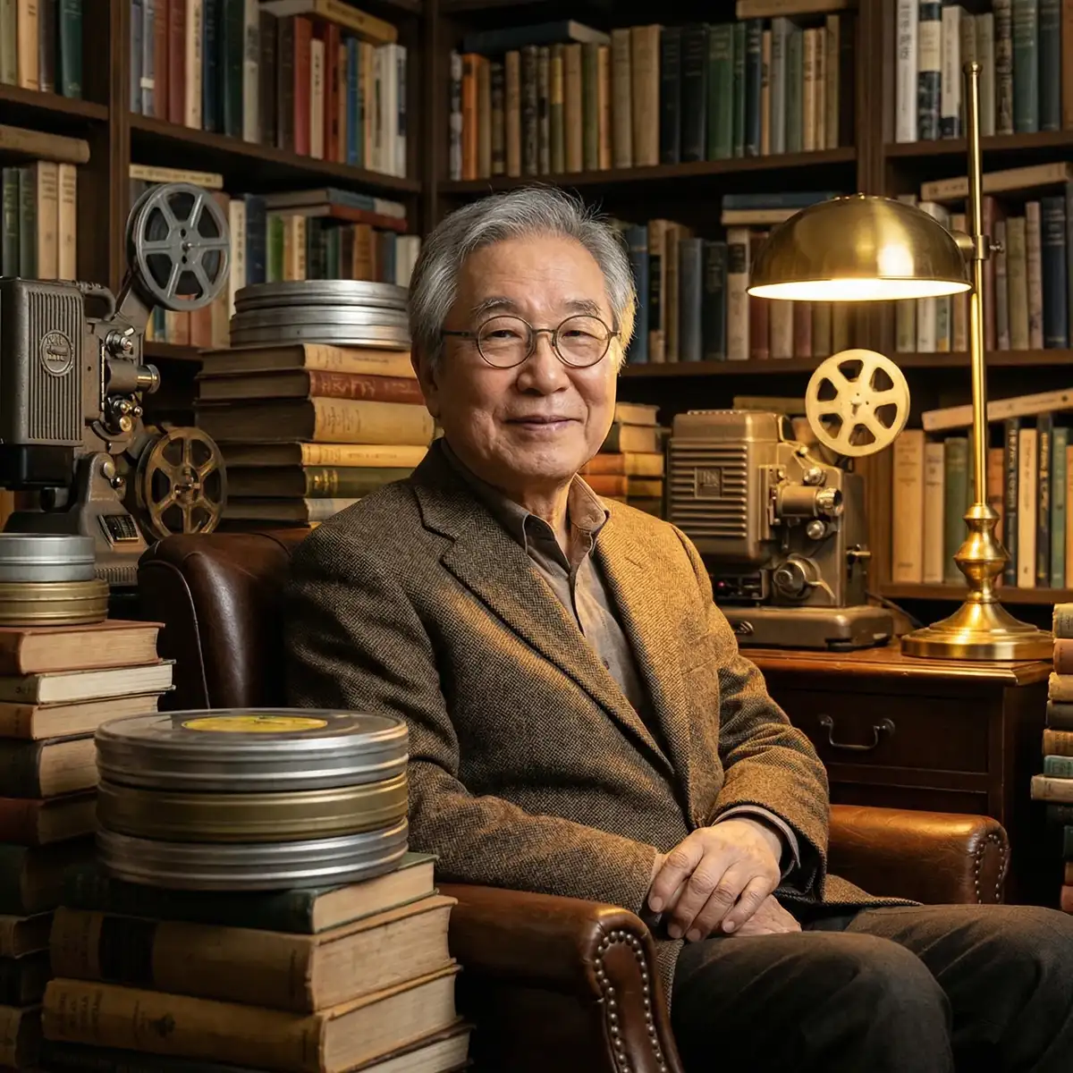 亚洲伦理片库馆长肖像 - 爱在娱乐圈 研究学者